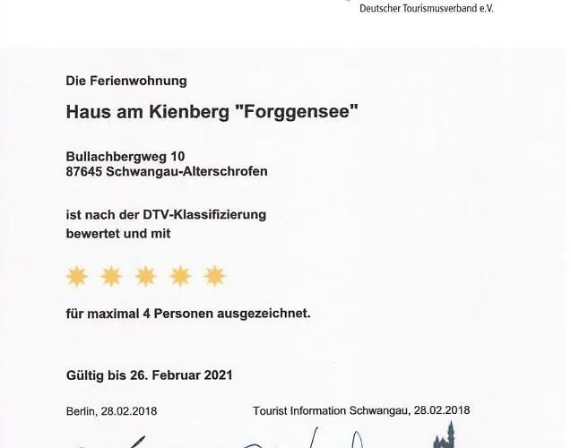アパート Haus Am Kienberg *